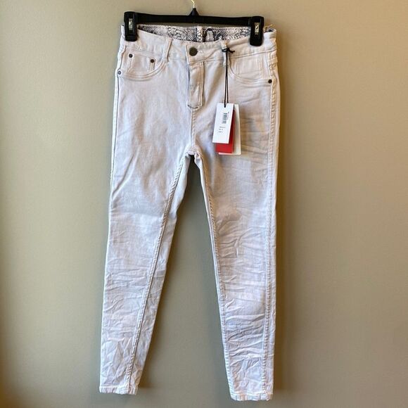 Denim white jeans NWT 4 skinny - Picture 1 of 15